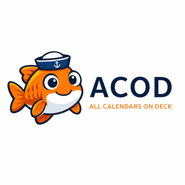 ACOD — All Calendars On Deck