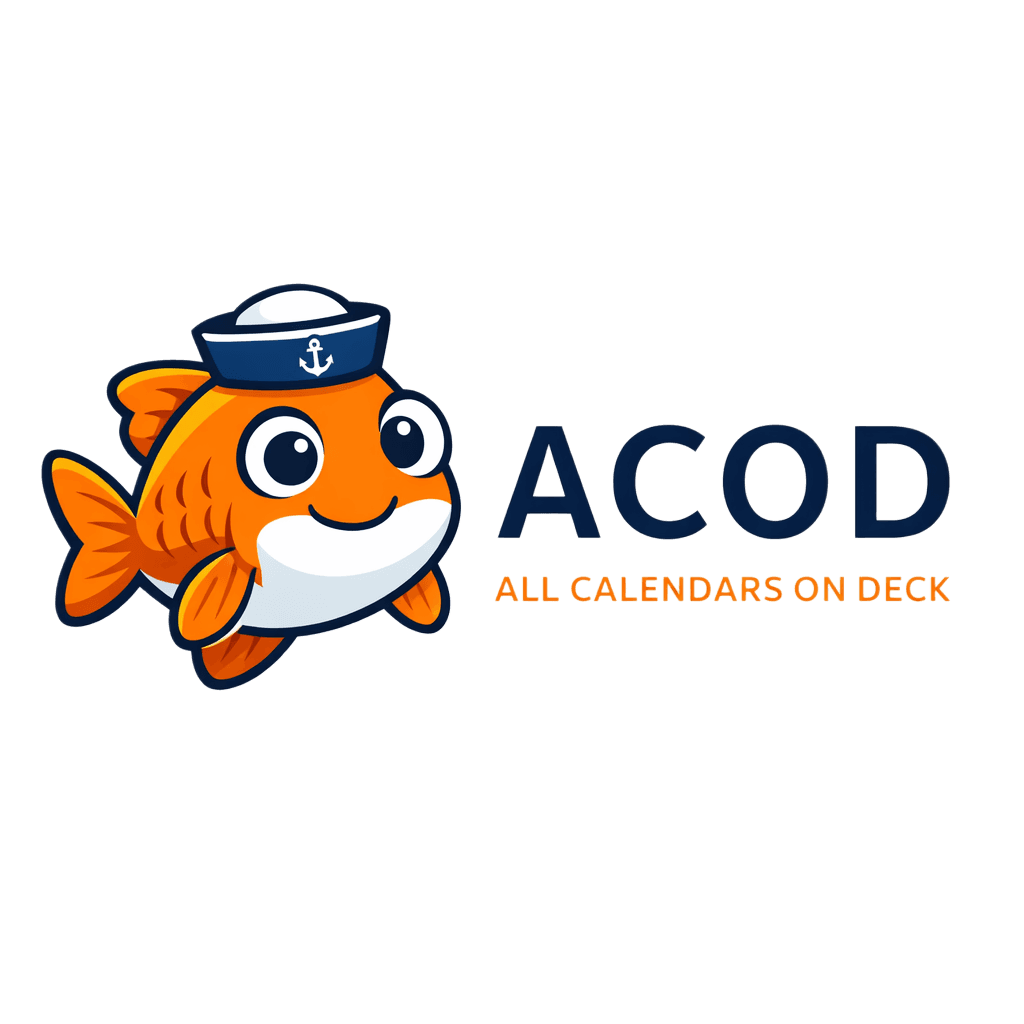 ACOD: All Calendars On Deck